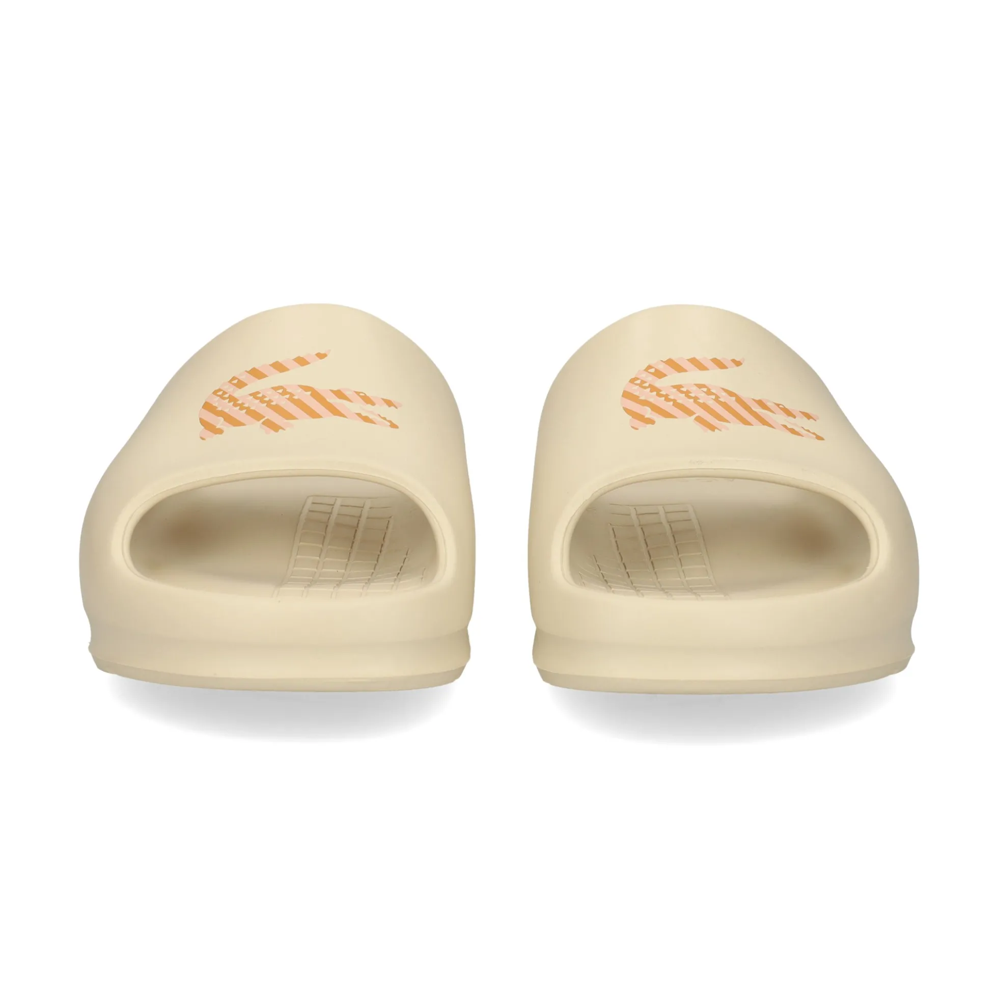 LACOSTE Sandalias planas de Mujer 51CFA0037 157 OFF WHT/ORG