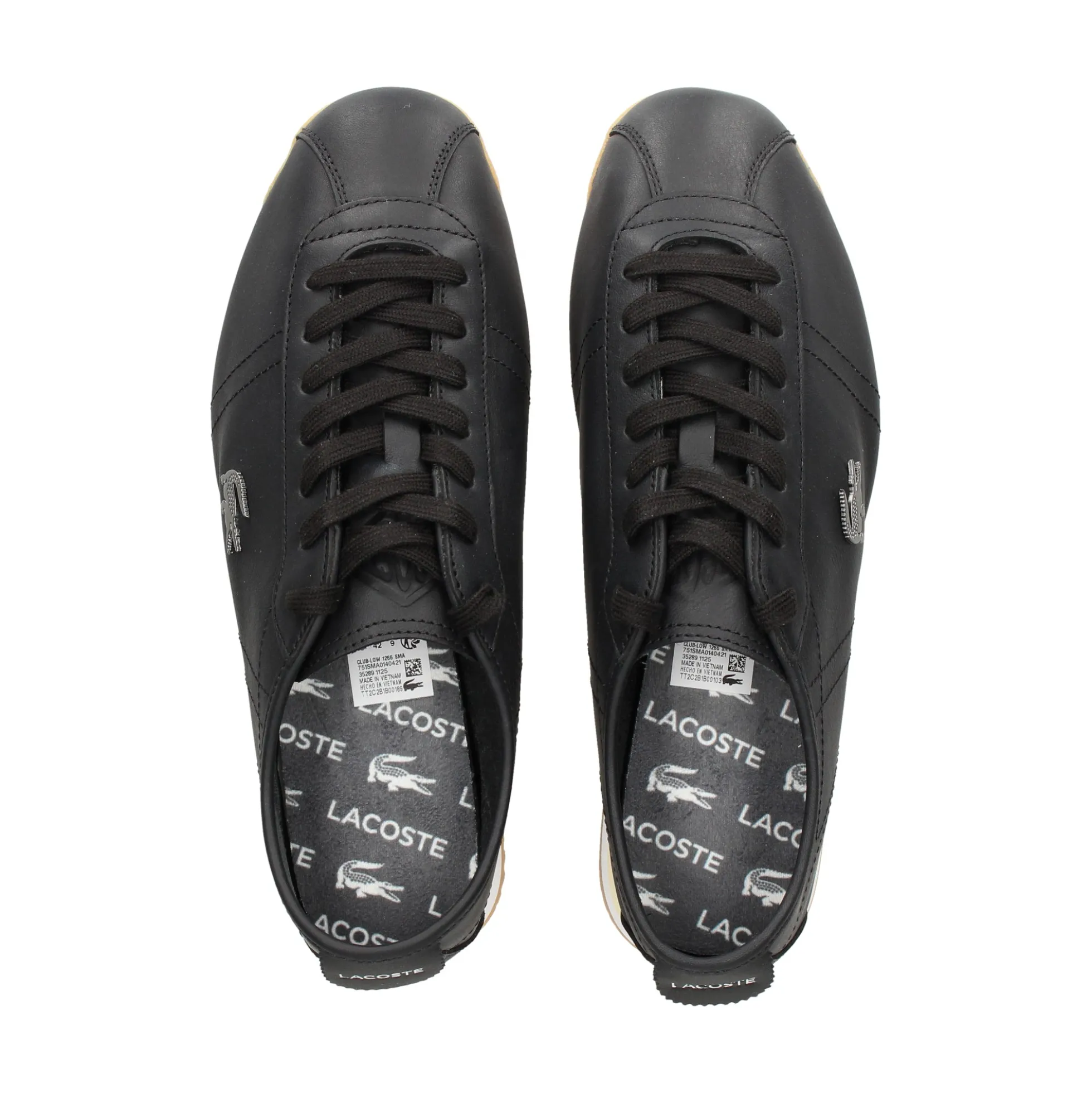 LACOSTE Zapatillas de Hombre 51SMA0140 421 BLK/GUM