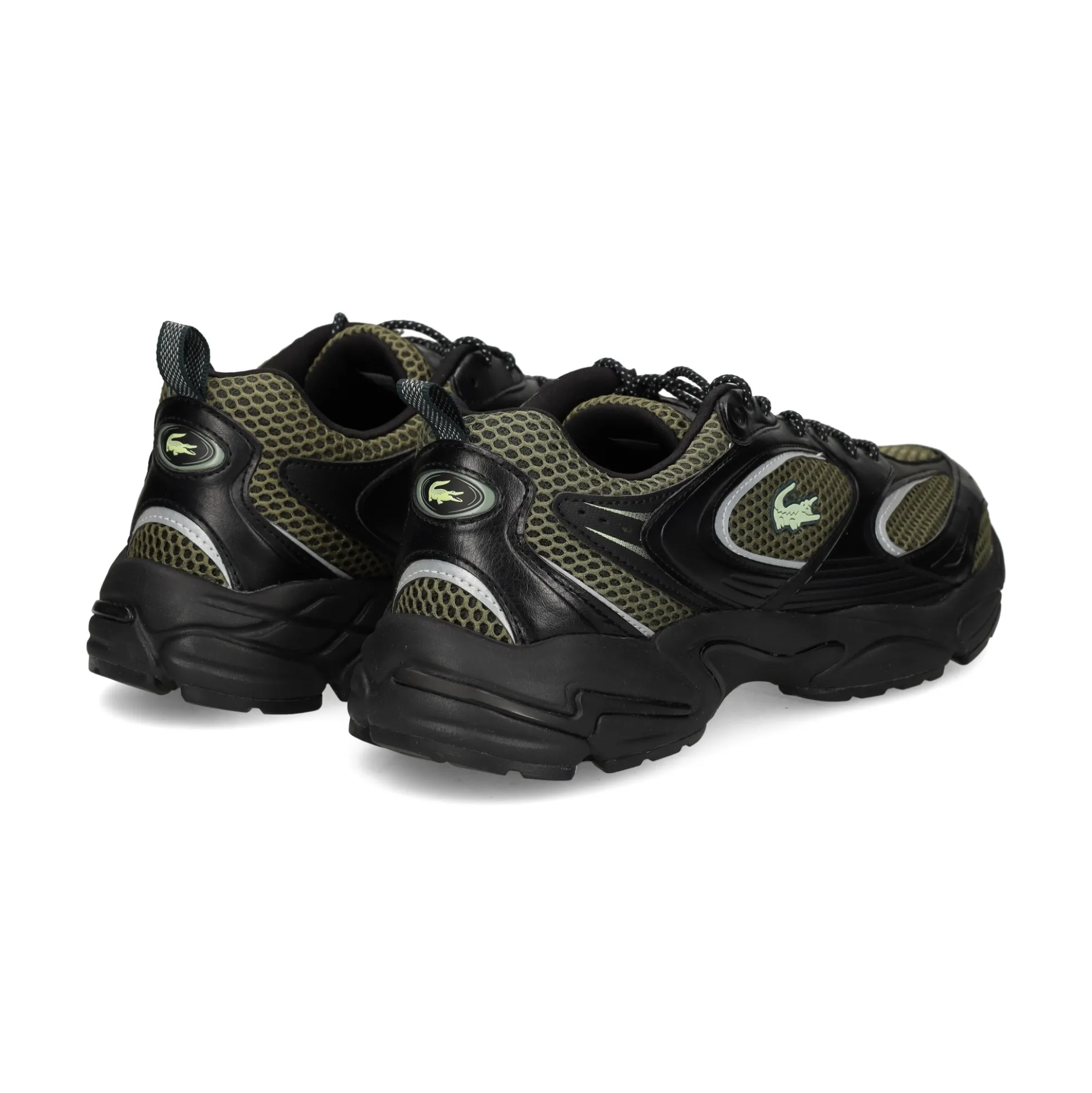 LACOSTE Zapatillas de Hombre 50SMA0170 2J9 BLK/LT GRN