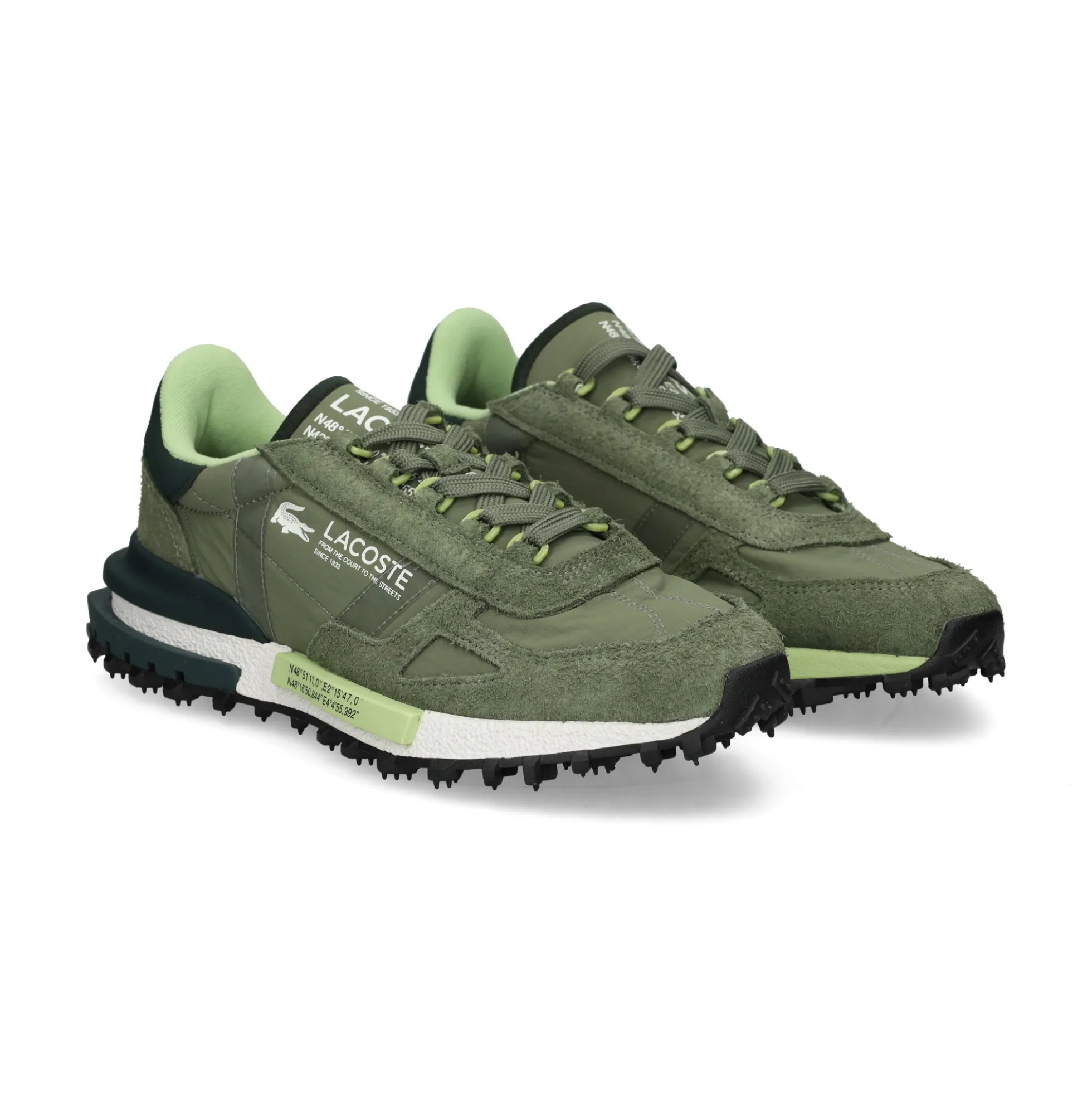 LACOSTE Zapatillas de Hombre 51SMA0041 255 KHK/WHT