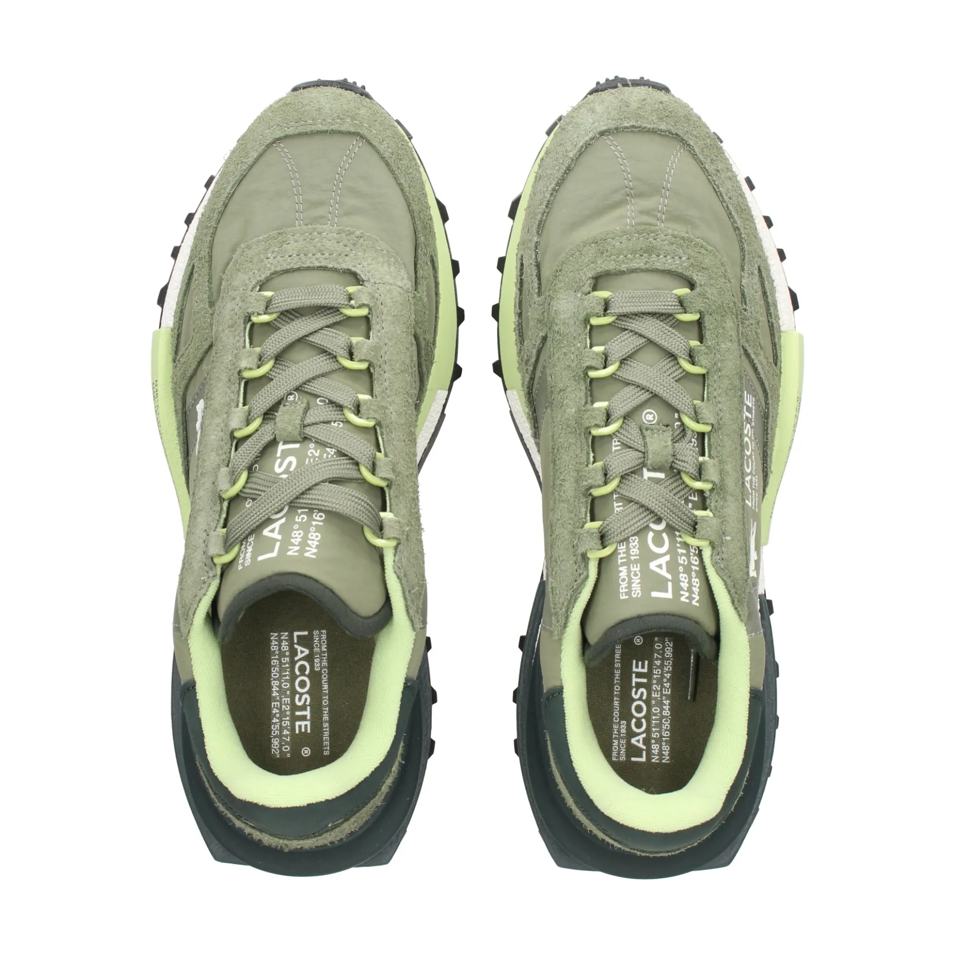 LACOSTE Zapatillas de Hombre 51SMA0041 255 KHK/WHT