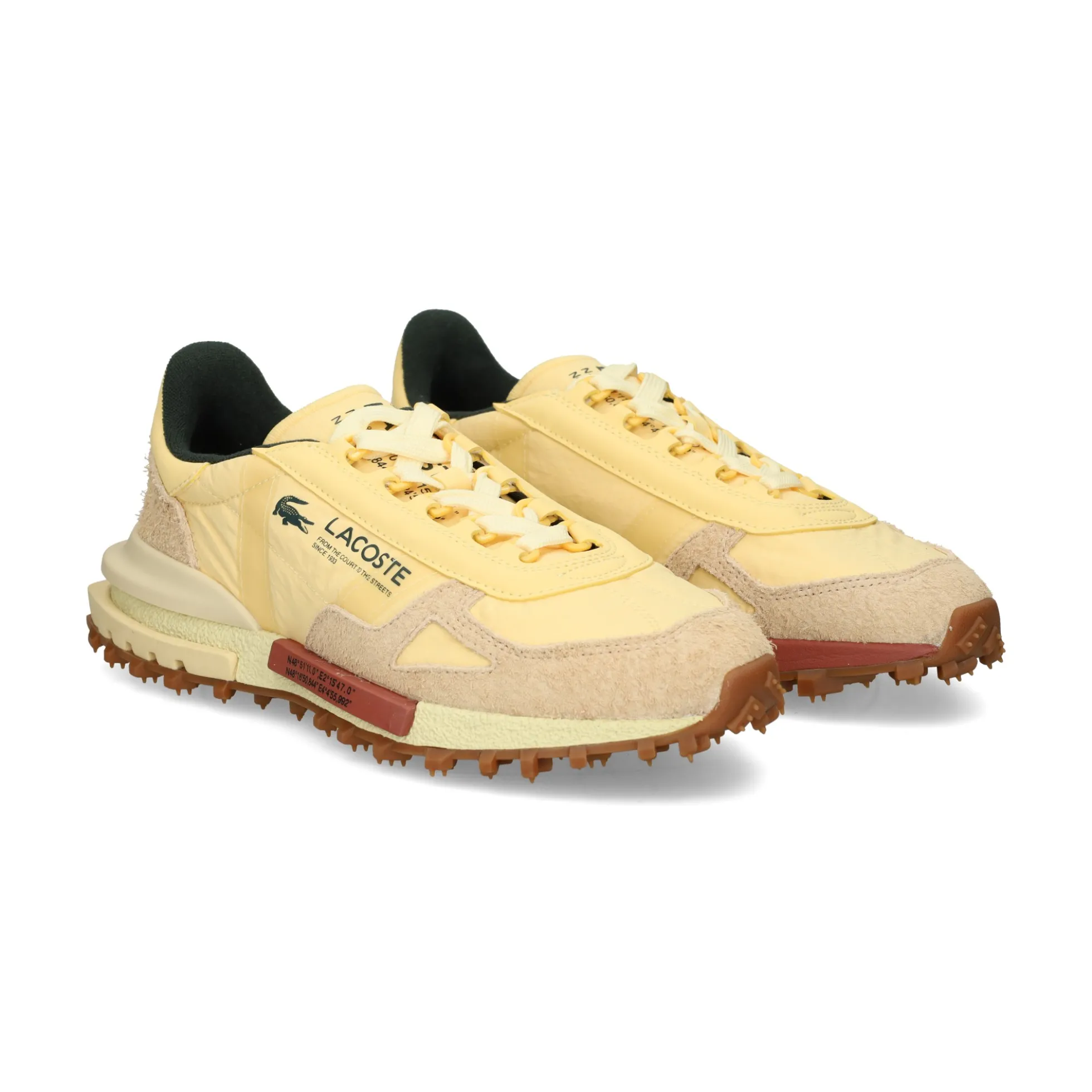 LACOSTE Zapatillas de Hombre 50SMA0081 AB0 LT YLW/GUM