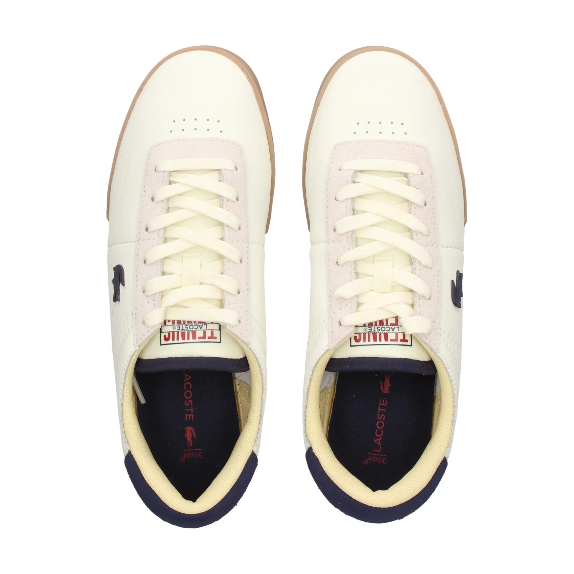 LACOSTE Zapatillas de Hombre 50SMA0161 407 WHT/NVY/RED