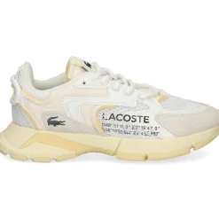 LACOSTE Zapatillas de Mujer 48SFA0081 2H8 WHT/LT YLW