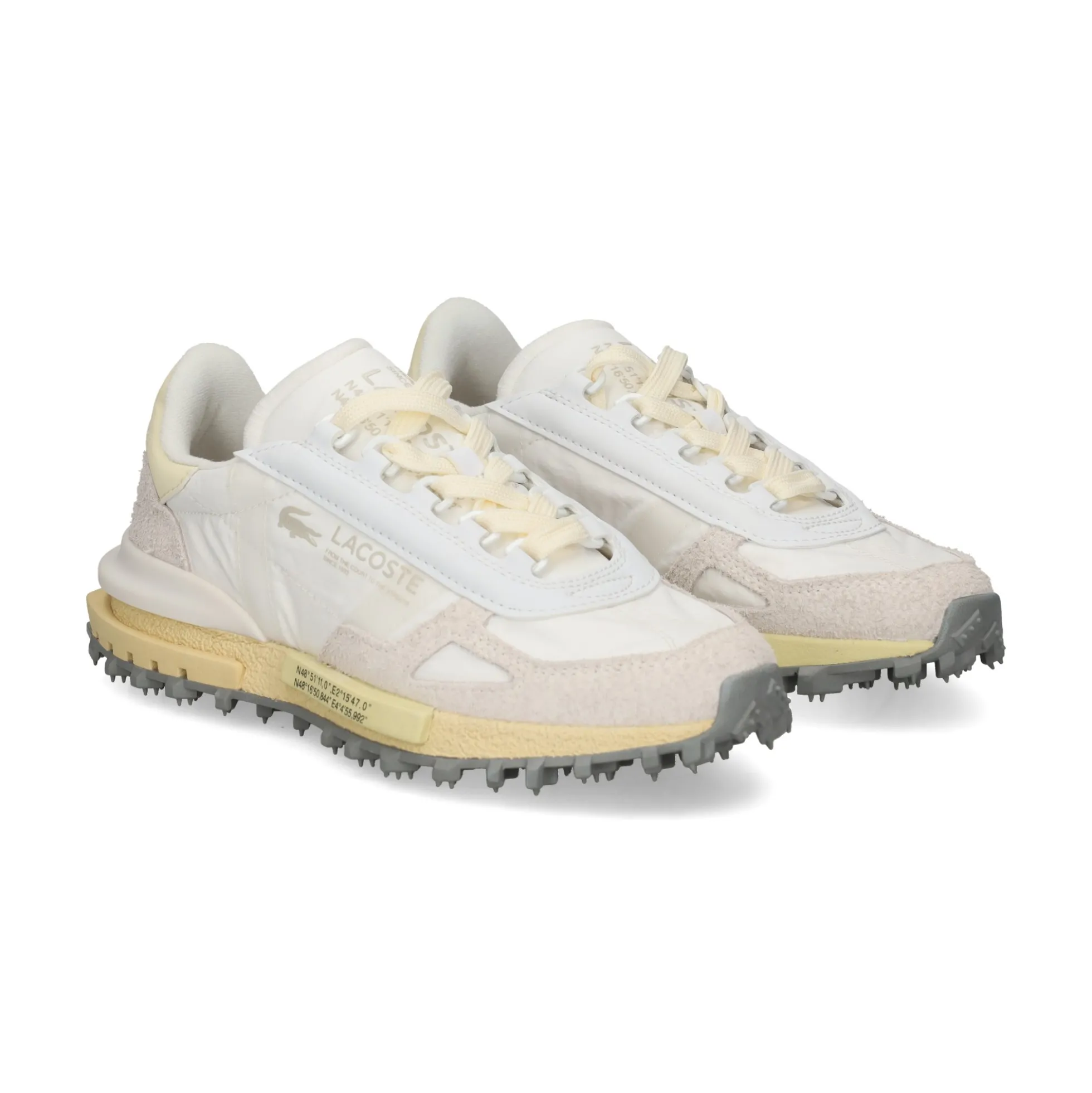 LACOSTE Zapatillas de Mujer 50SFA0076 2H8 WHT/LT YLW