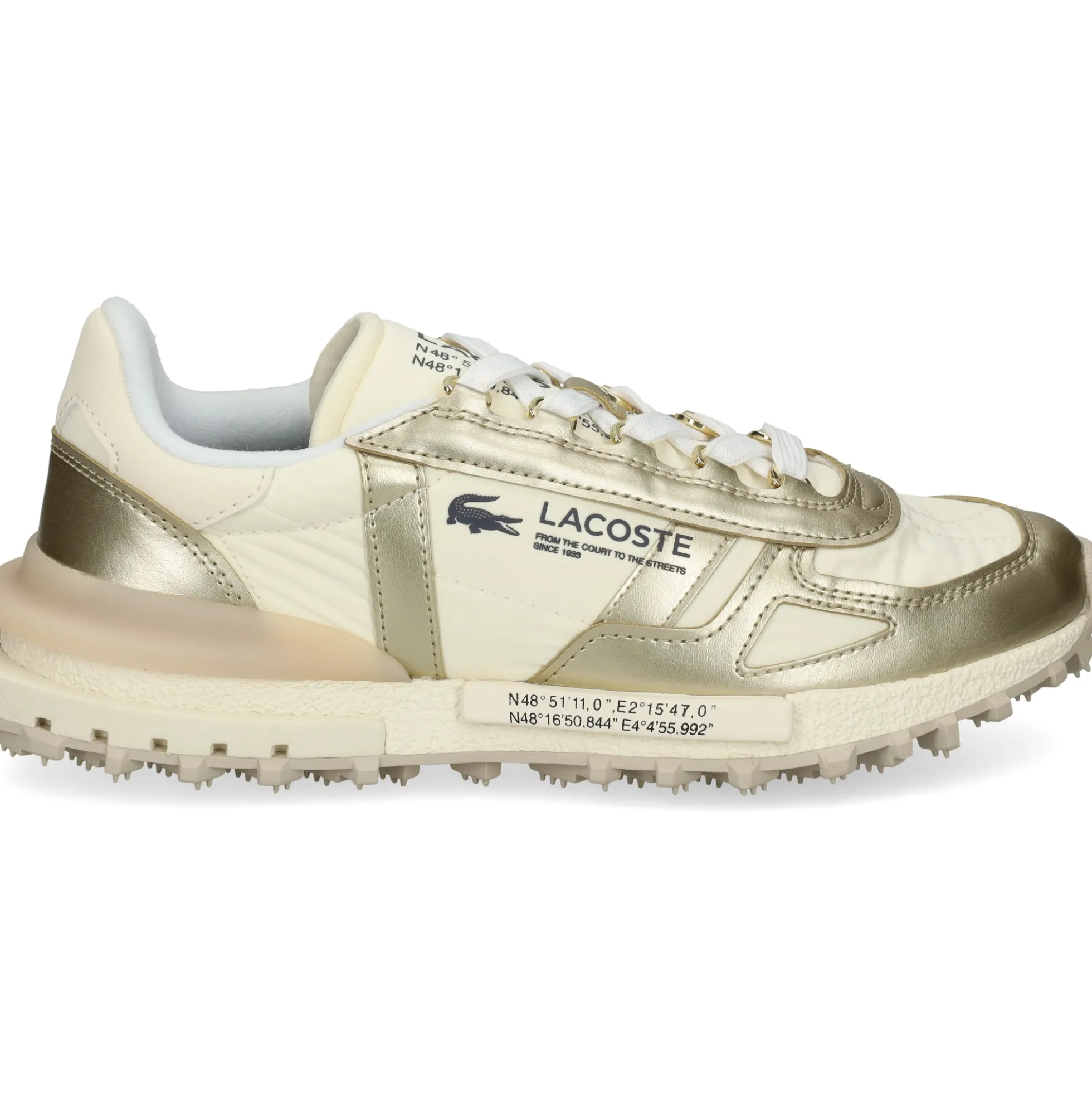 LACOSTE Zapatillas de Mujer 51SFA0168 216 WHT/GLD