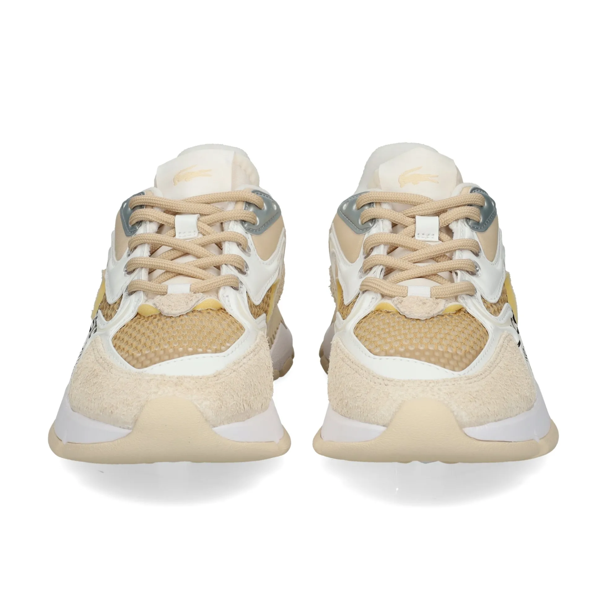 LACOSTE Zapatillas de Mujer 47SFA0093 LT3 TAN/WHT