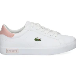 LACOSTE Zapatillas de niñas 41SUJ0014 1Y9 WHT/LT PNK