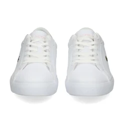 LACOSTE Zapatillas de niñas 41SUJ0014 1Y9 WHT/LT PNK