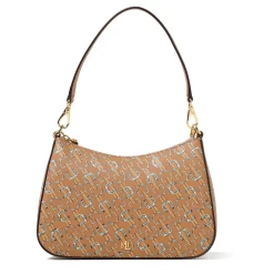 LAUREN RALPH LAUREN Bolsos DANNI 26 SHOULDER BAG MEDIUM 024 PRINT/CAMEL