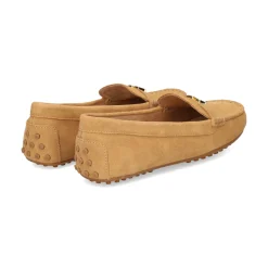 LAUREN RALPH LAUREN Mocasines de Mujer BARNSBURY FLATS DRIVER 001 CAMEL