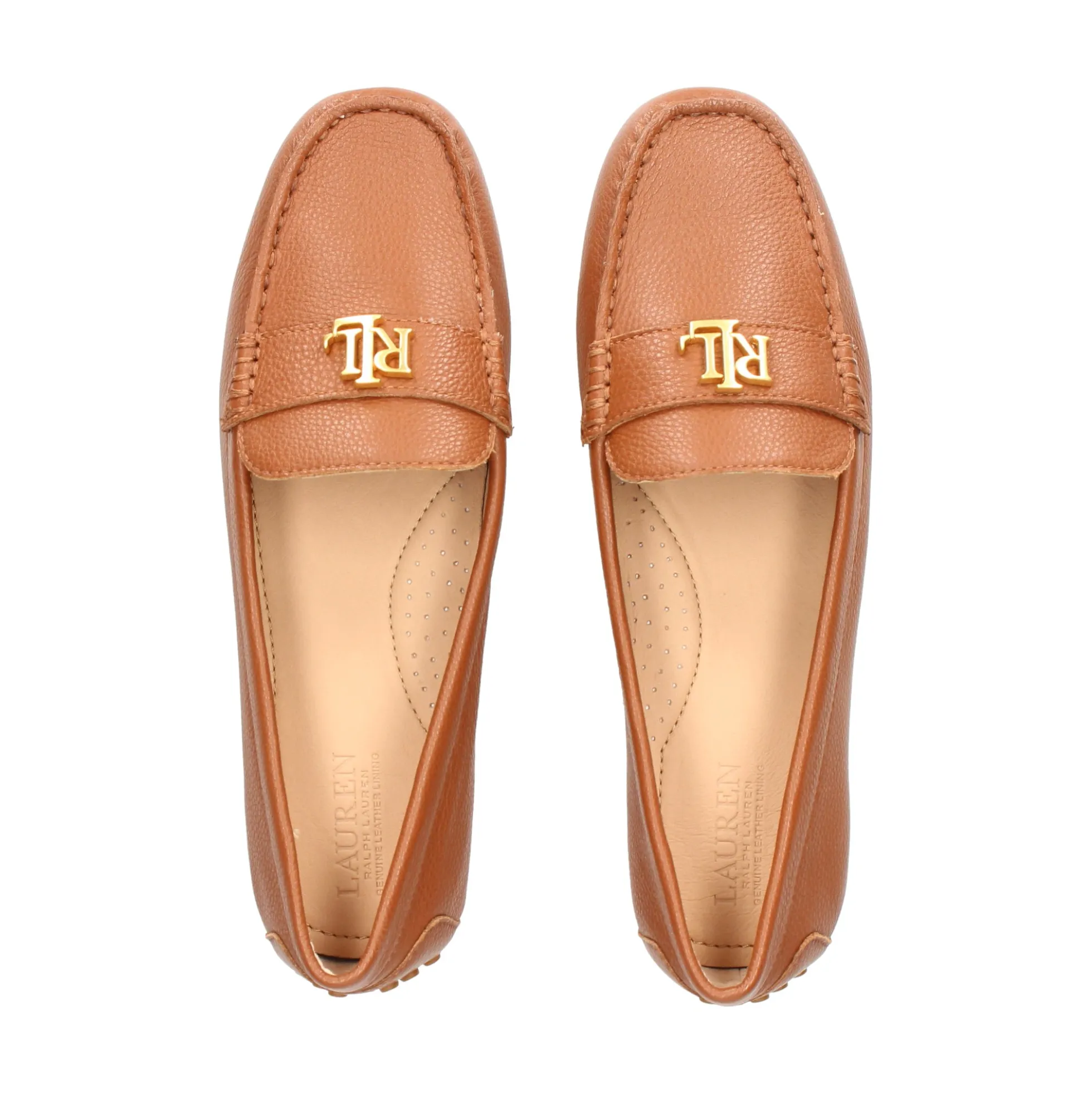 LAUREN RALPH LAUREN Mocasines de Mujer BARNSBURY 002 TAN
