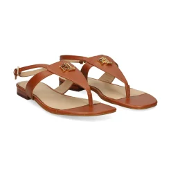 LAUREN RALPH LAUREN Sandalias planas de Mujer EVERLEY 002 TAN