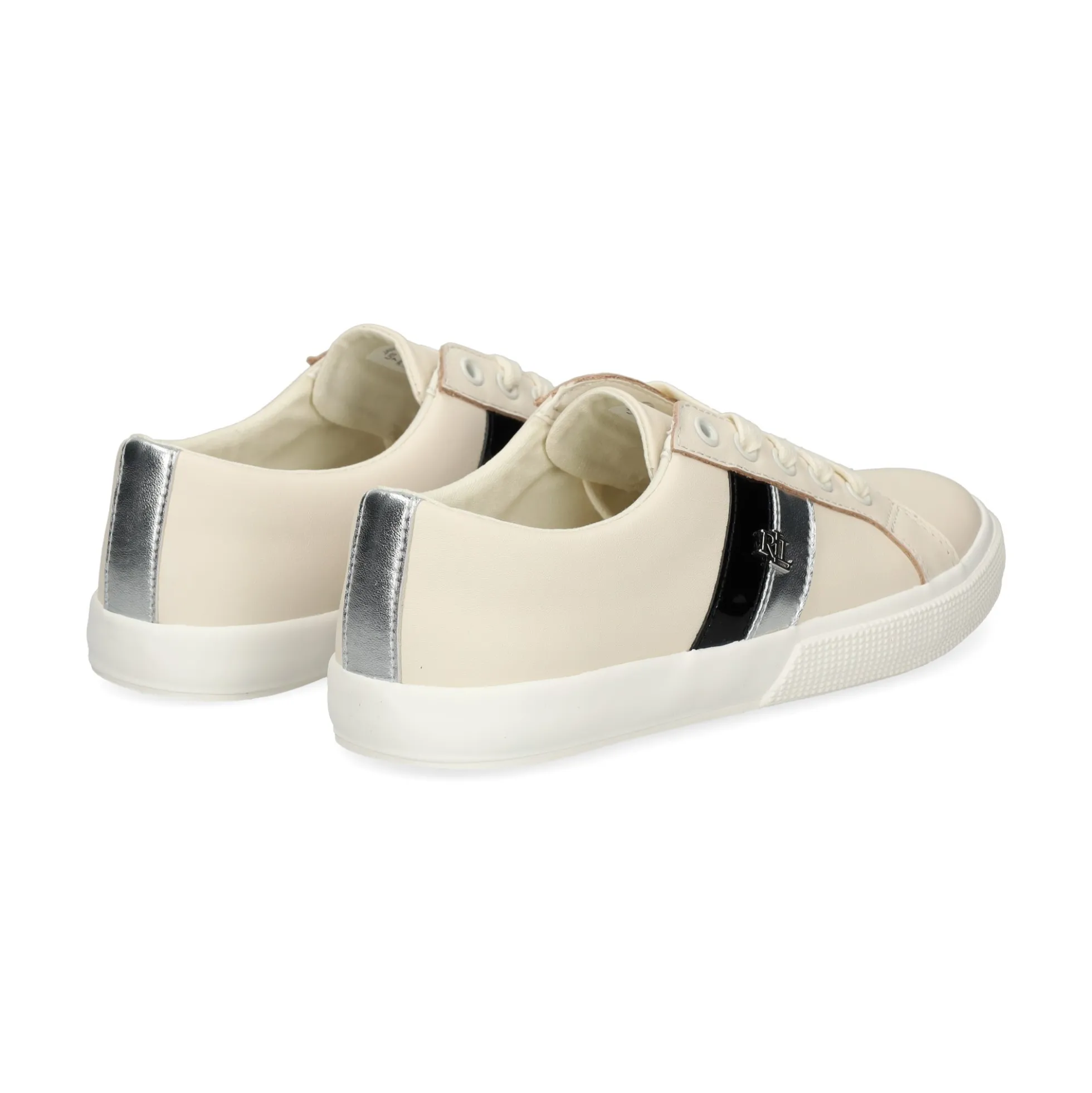 LAUREN RALPH LAUREN Zapatillas de Mujer JANSON II 001 BLACK/WHITE