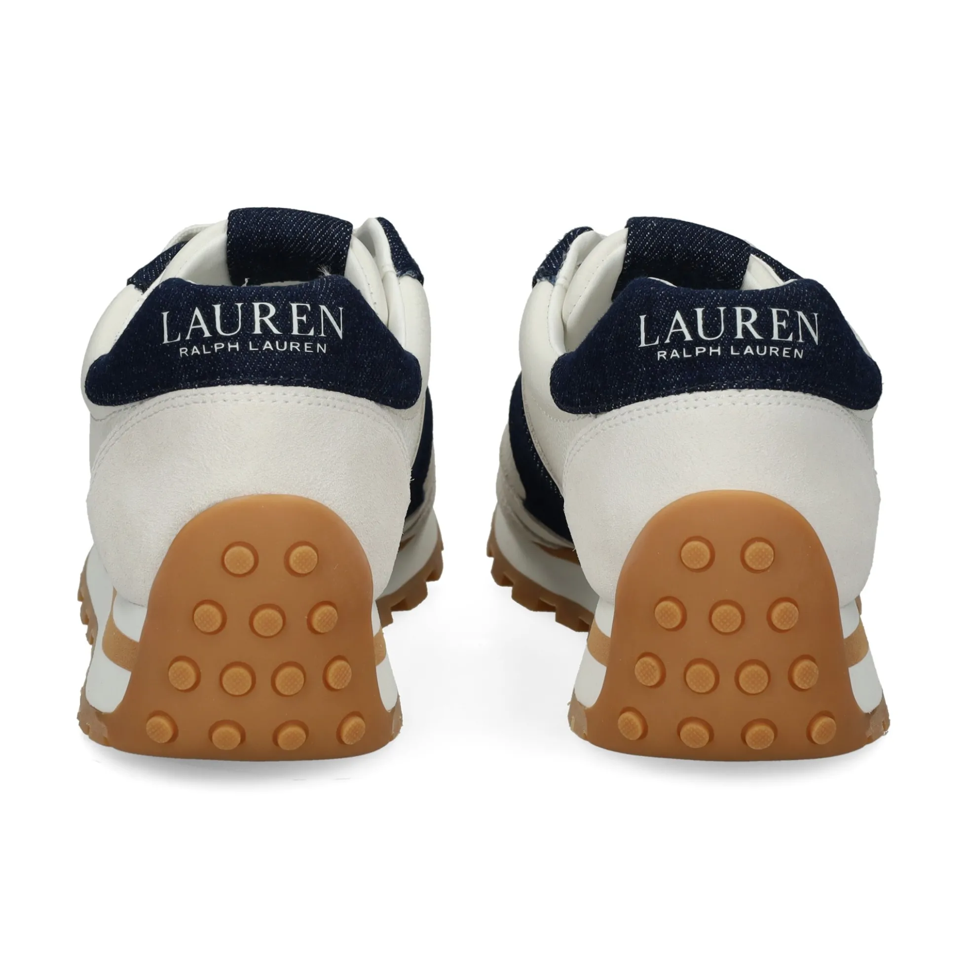 LAUREN RALPH LAUREN Zapatillas de Mujer DANI-SNEAKERS 001 WHT/BNC/VRY