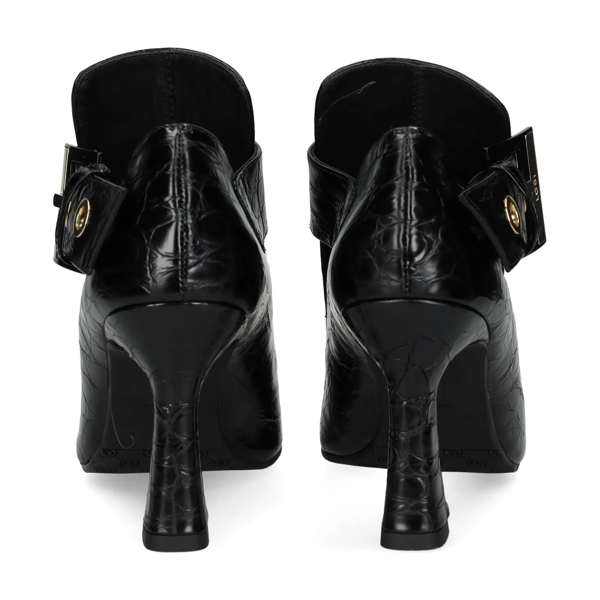 LODI Botines con tacón de Mujer MONSERI NEGRO