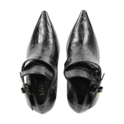 LODI Botines con tacón de Mujer MONSERI NEGRO
