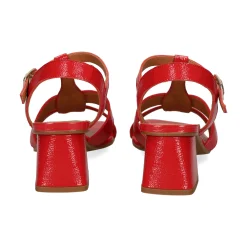 LODI Sandalias con tacón de Mujer MIL5214-GO SCARLET