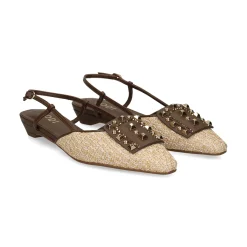 LODI Zapatos cuña A-COMO C1 NAT/TESTA