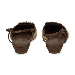 LODI Zapatos cuña A-COMO C1 NAT/TESTA