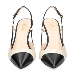 LODI Zapatos de tacón alto RIREN NEGRO+COTTON