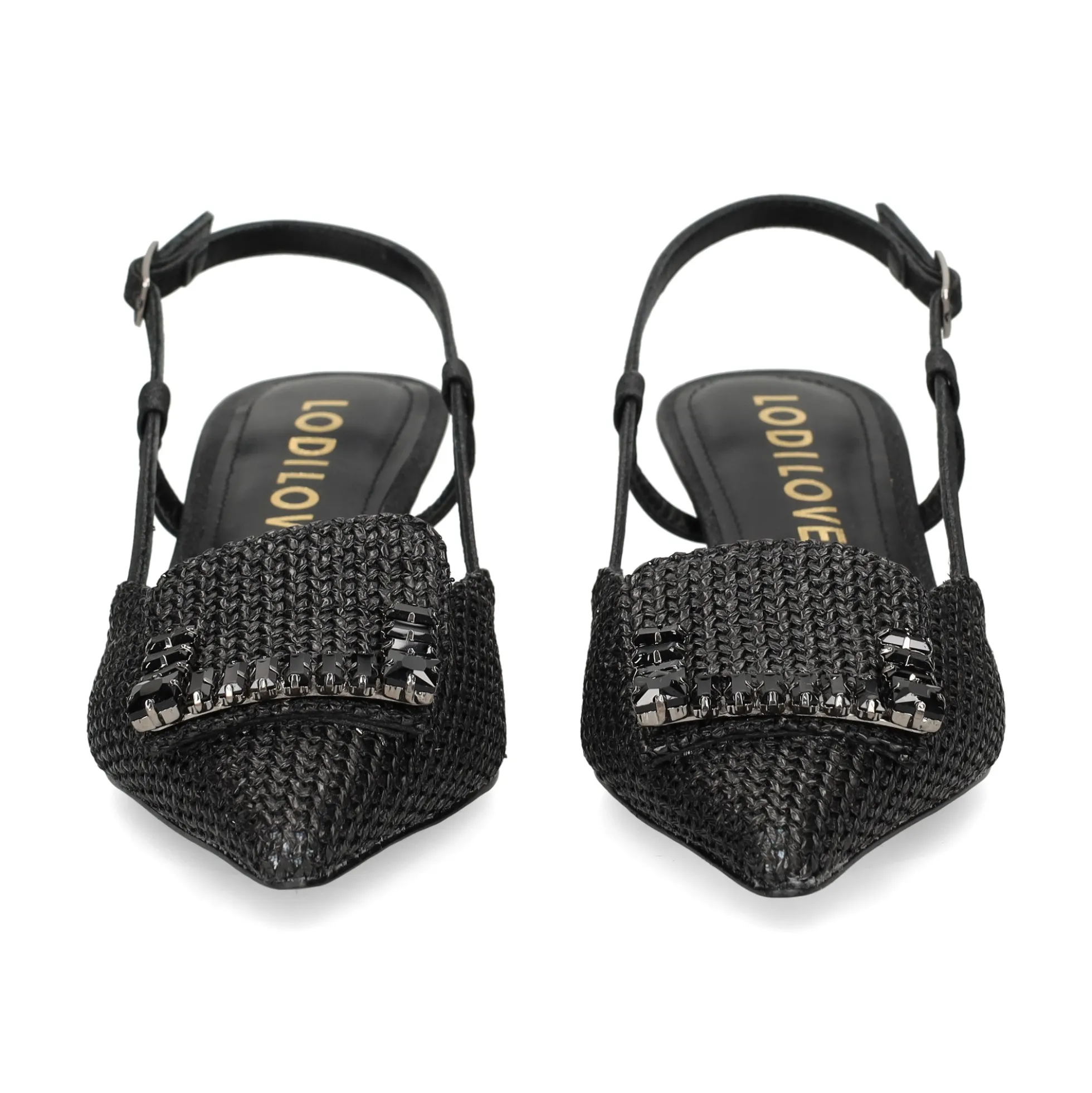LODI Zapatos de tacón bajo DA5502 C1 NEGRO