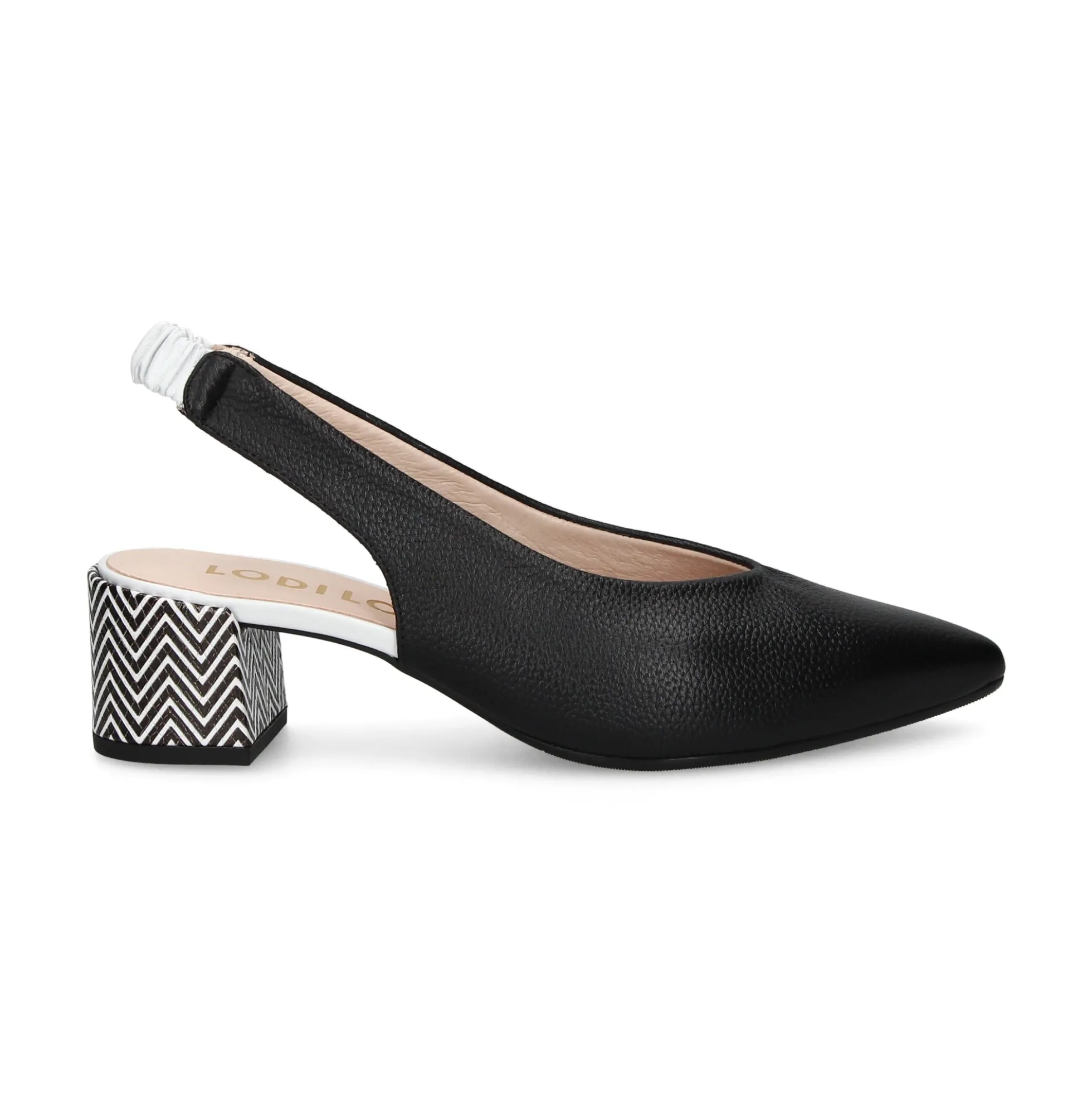 LODI Zapatos de tacón bajo COR1153LOV NEGRO/B/N