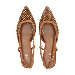 LODI Zapatos de tacón medio de Mujer A-CASIA C501 CHOCOLATE
