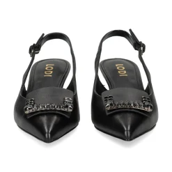 LODI Zapatos de tacón medio de Mujer RINO NEGRO