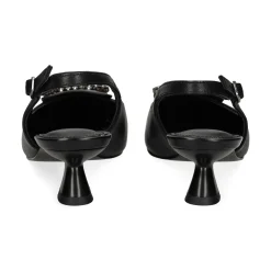 LODI Zapatos de tacón medio de Mujer RINO NEGRO