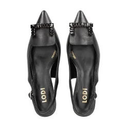 LODI Zapatos de tacón medio de Mujer RINO NEGRO