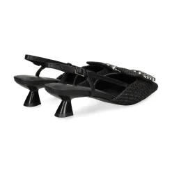 LODI Zapatos de tacón medio de Mujer A-CASIOPEA C4 NEGRO