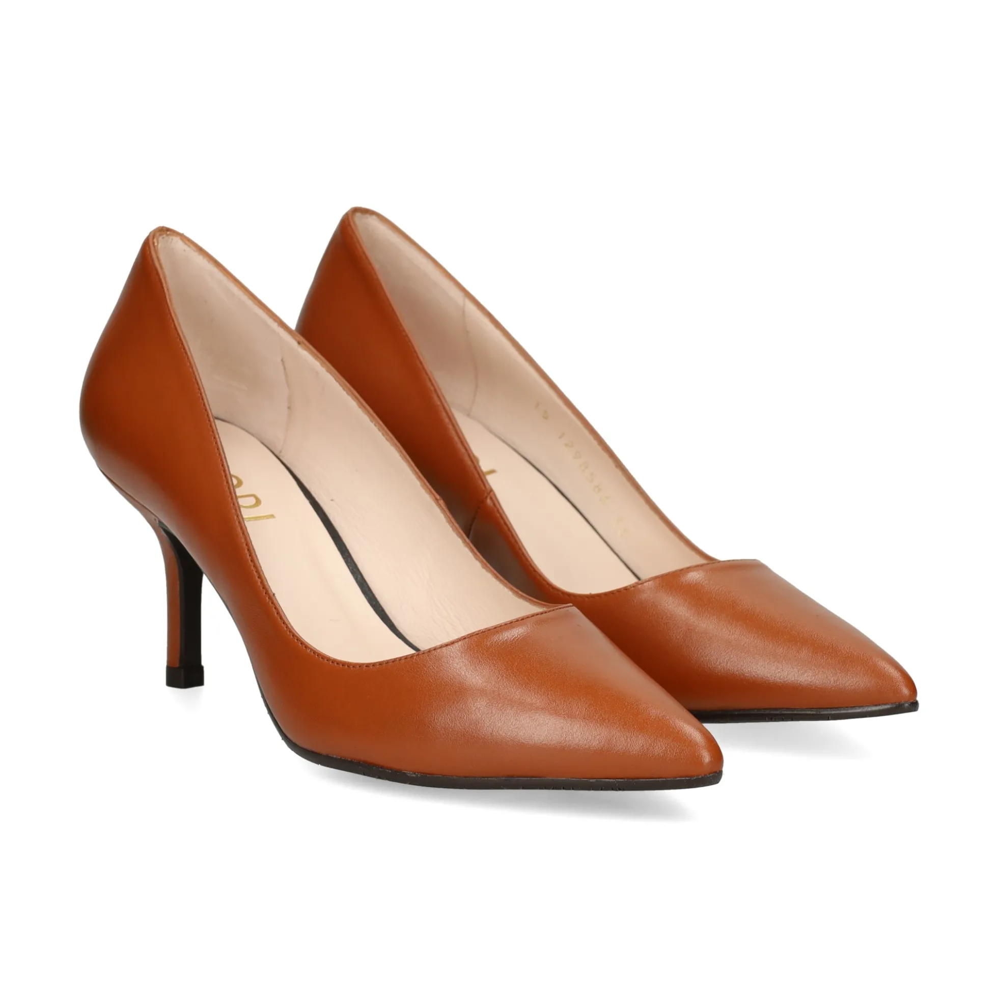 LODI Zapatos de tacón medio de Mujer MONROES-TP CUERO