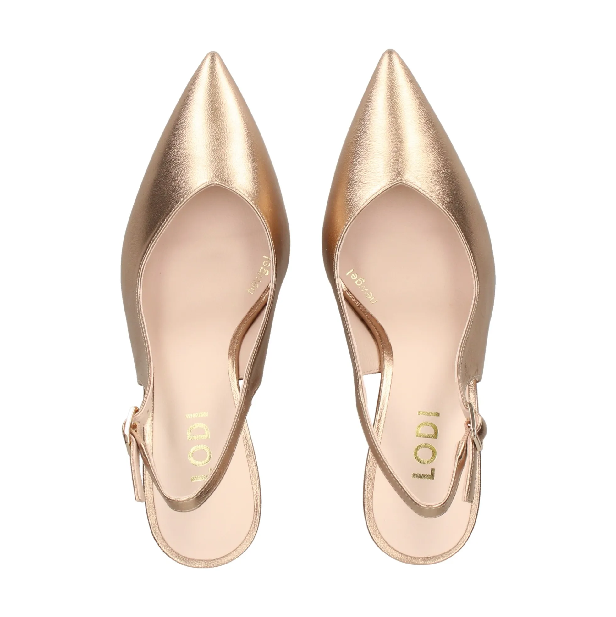 LODI Zapatos plataformas LICTOR LATON