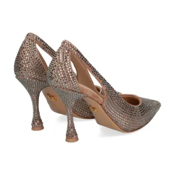 LOLA CRUZ Zapatos de tacón alto 203Z04BK NUDE