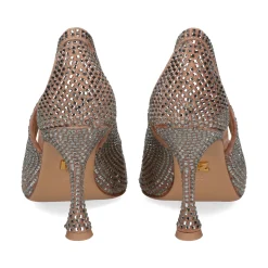 LOLA CRUZ Zapatos de tacón alto 203Z04BK NUDE