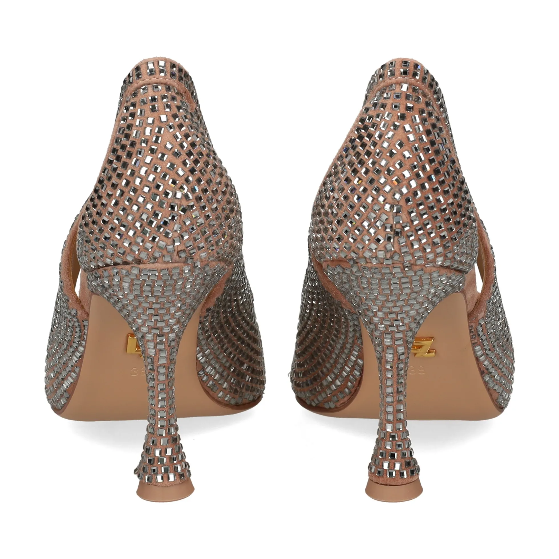 LOLA CRUZ Zapatos de tacón alto 203Z04BK NUDE