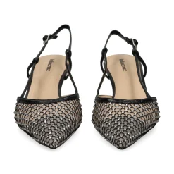 LOLA CRUZ Zapatos de tacón medio de Mujer 188Z13BK NEGRO