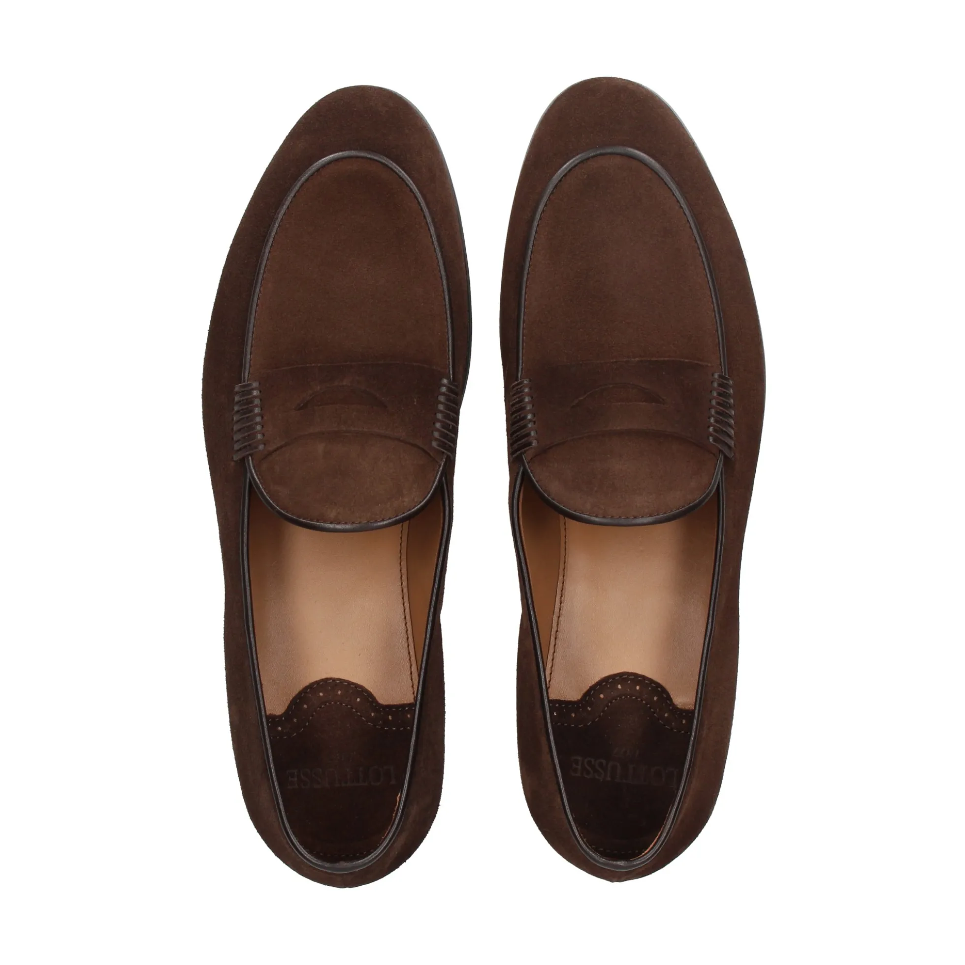 LOTTUSSE Mocasines de Hombre LL07453 004 Camoscio