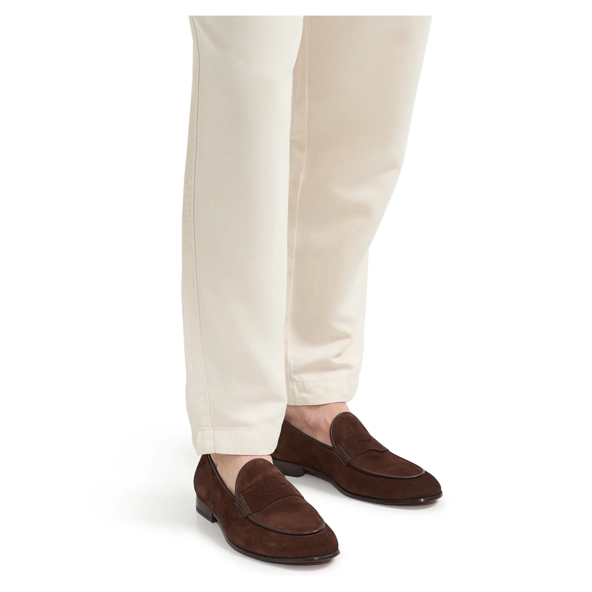 LOTTUSSE Mocasines de Hombre LL07453 004 Camoscio