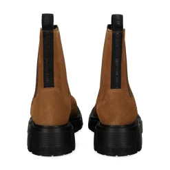 LOVE MOSCHINO Botines con tacón de Mujer JA24075G1N 210 COGNAC