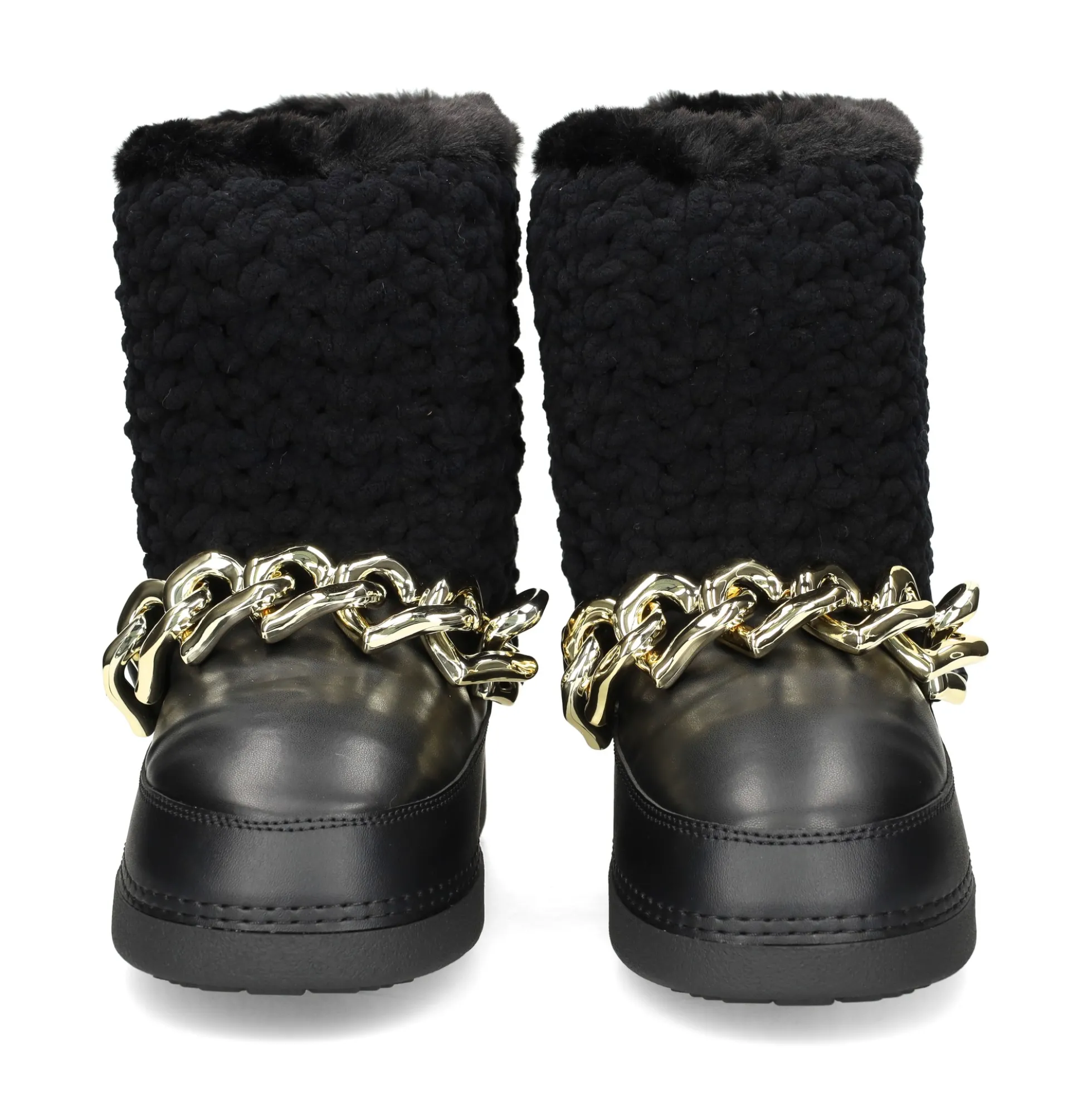 LOVE MOSCHINO Botines planos de Mujer JA24322G0L 000 BLACK/BLA