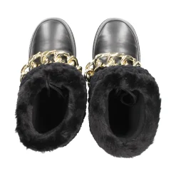 LOVE MOSCHINO Botines planos de Mujer JA24322G0L 000 BLACK/BLA