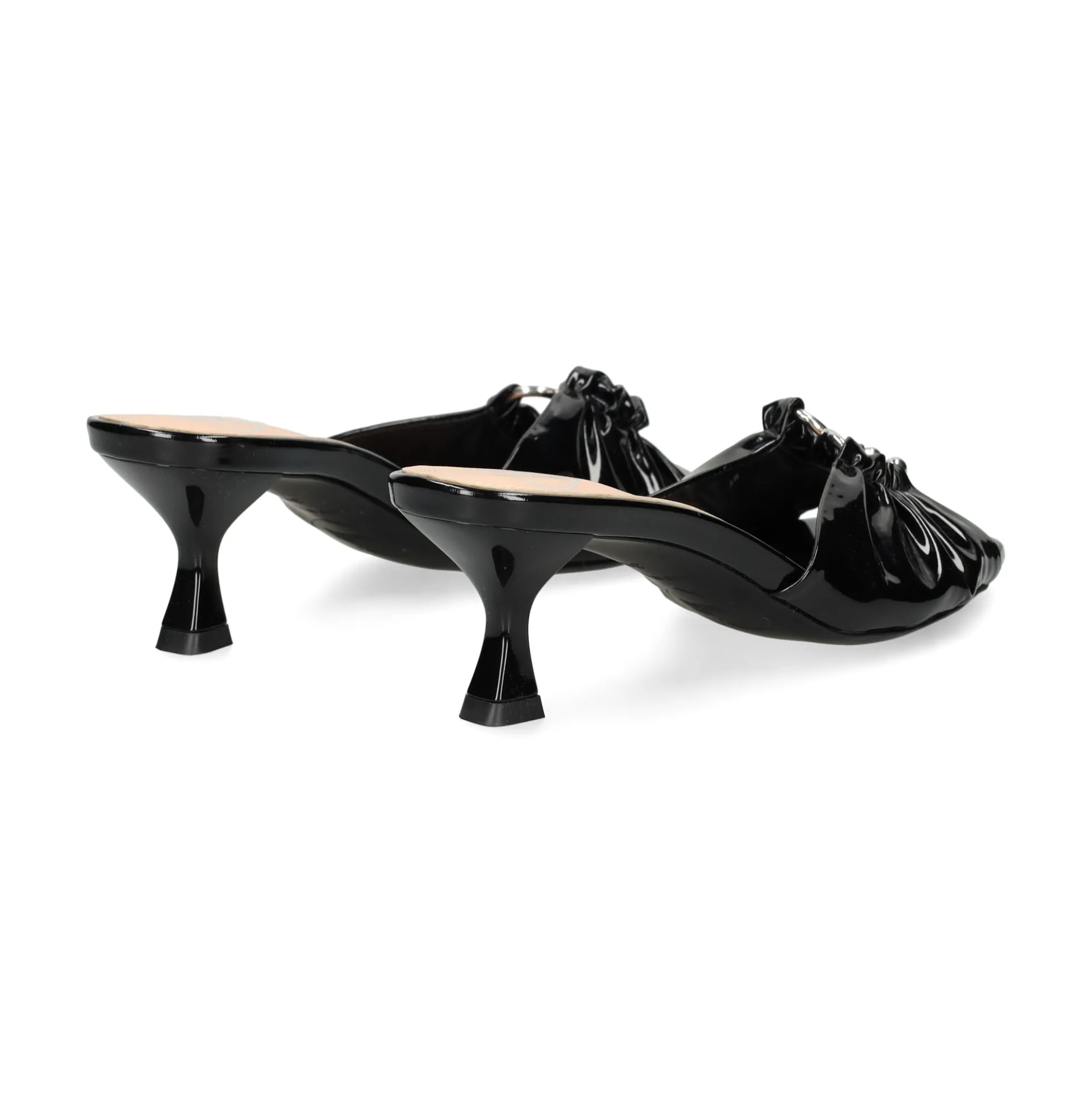 LOVE MOSCHINO Sandalias con tacón de Mujer JA28455G0M 000 NEGRO