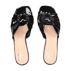 LOVE MOSCHINO Sandalias con tacón de Mujer JA28455G0M 000 NEGRO