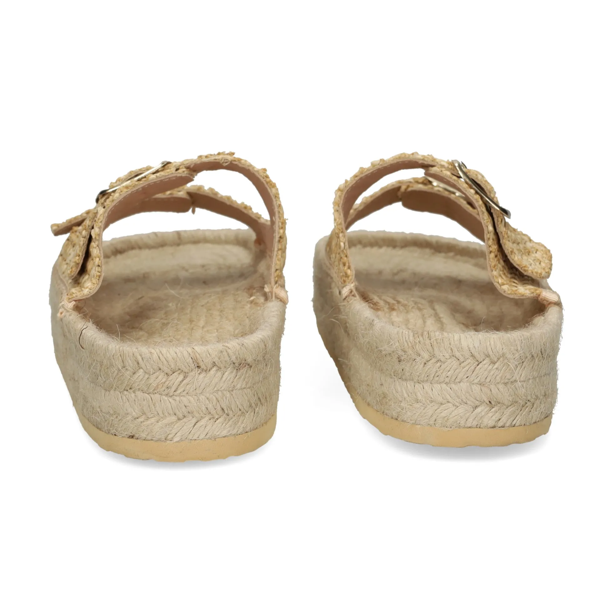LOVE MOSCHINO Sandalias con plataforma de Mujer JA28393G0M 107 NATURAL