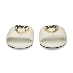 LOVE MOSCHINO Sandalias planas de Mujer JA28161G0M 102 MILK