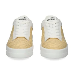 LOVE MOSCHINO Zapatillas de Mujer JA15495G0M 10A NATURAL/WHI