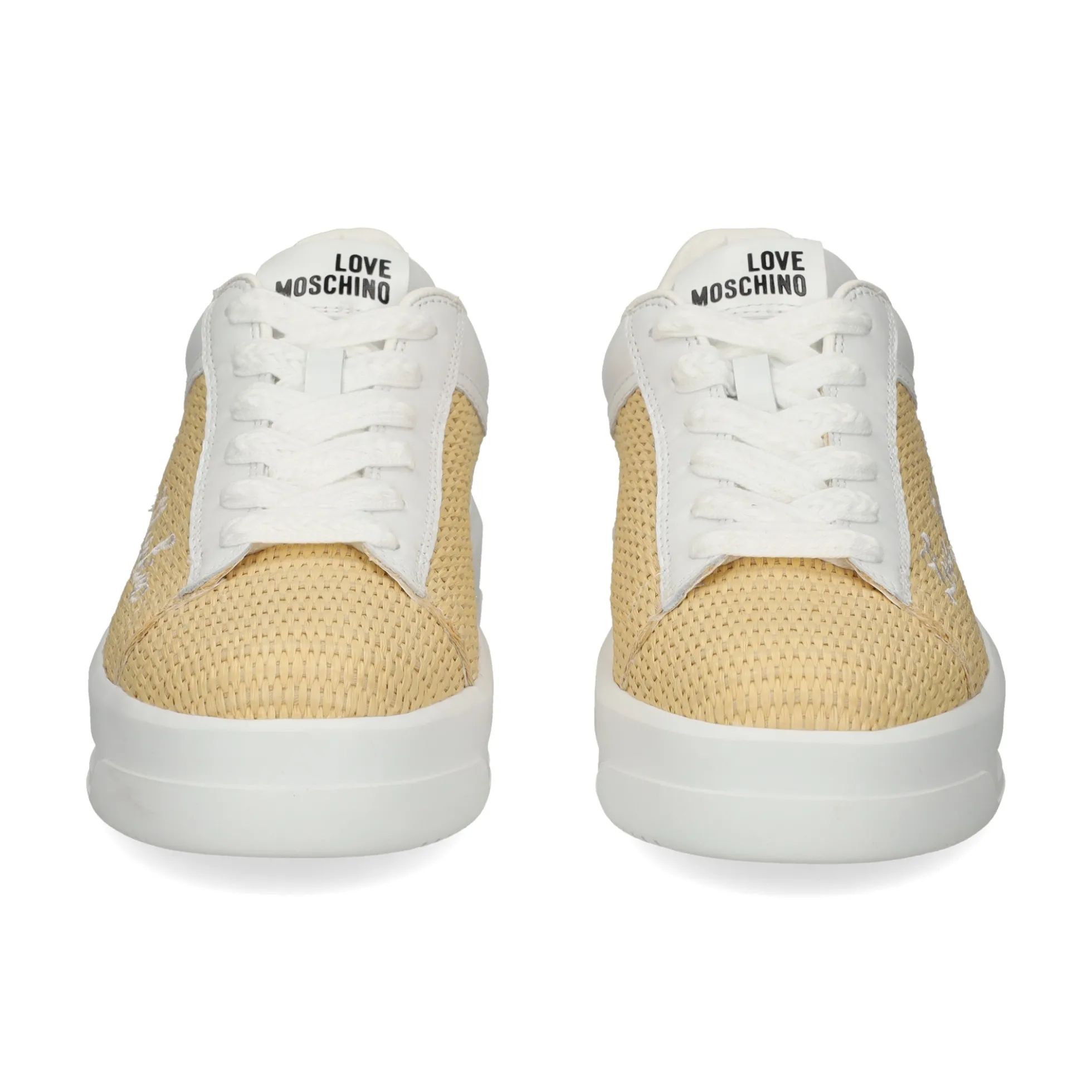 LOVE MOSCHINO Zapatillas de Mujer JA15495G0M 10A NATURAL/WHI