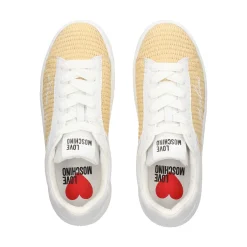LOVE MOSCHINO Zapatillas de Mujer JA15495G0M 10A NATURAL/WHI